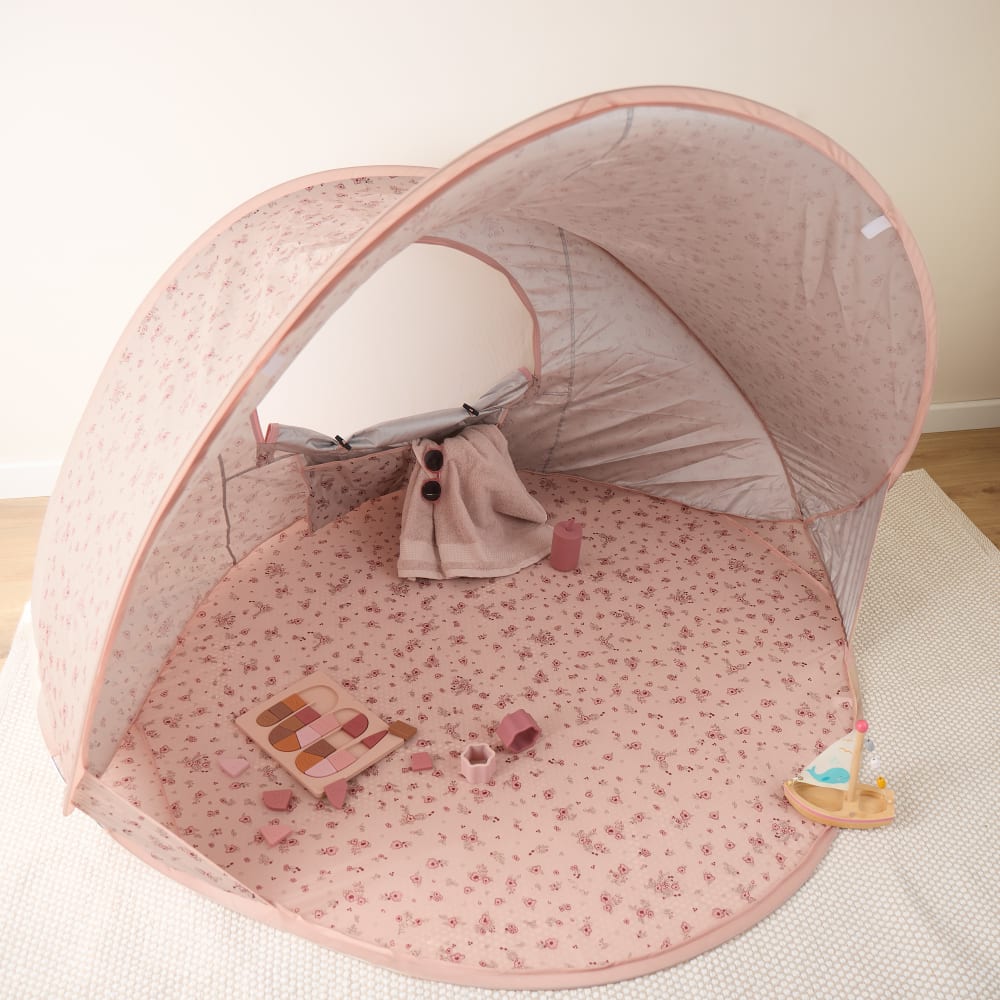 Pop-up Strandmuschel Dreamy Flowers UV 40+ - Maisons Du Monde