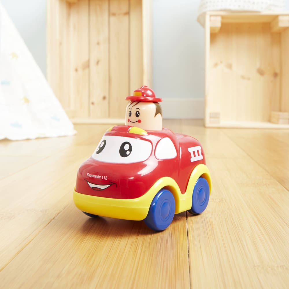 Aufziehauto Feuerwehrauto, rot - Maisons Du Monde
