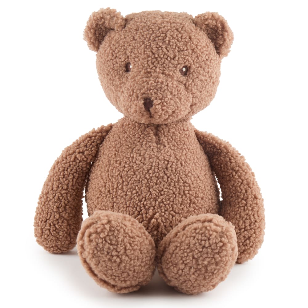 Bieco Kuscheltier Bär Mika XL aus Bouclé, 46 cm Braun Pes - Polyester