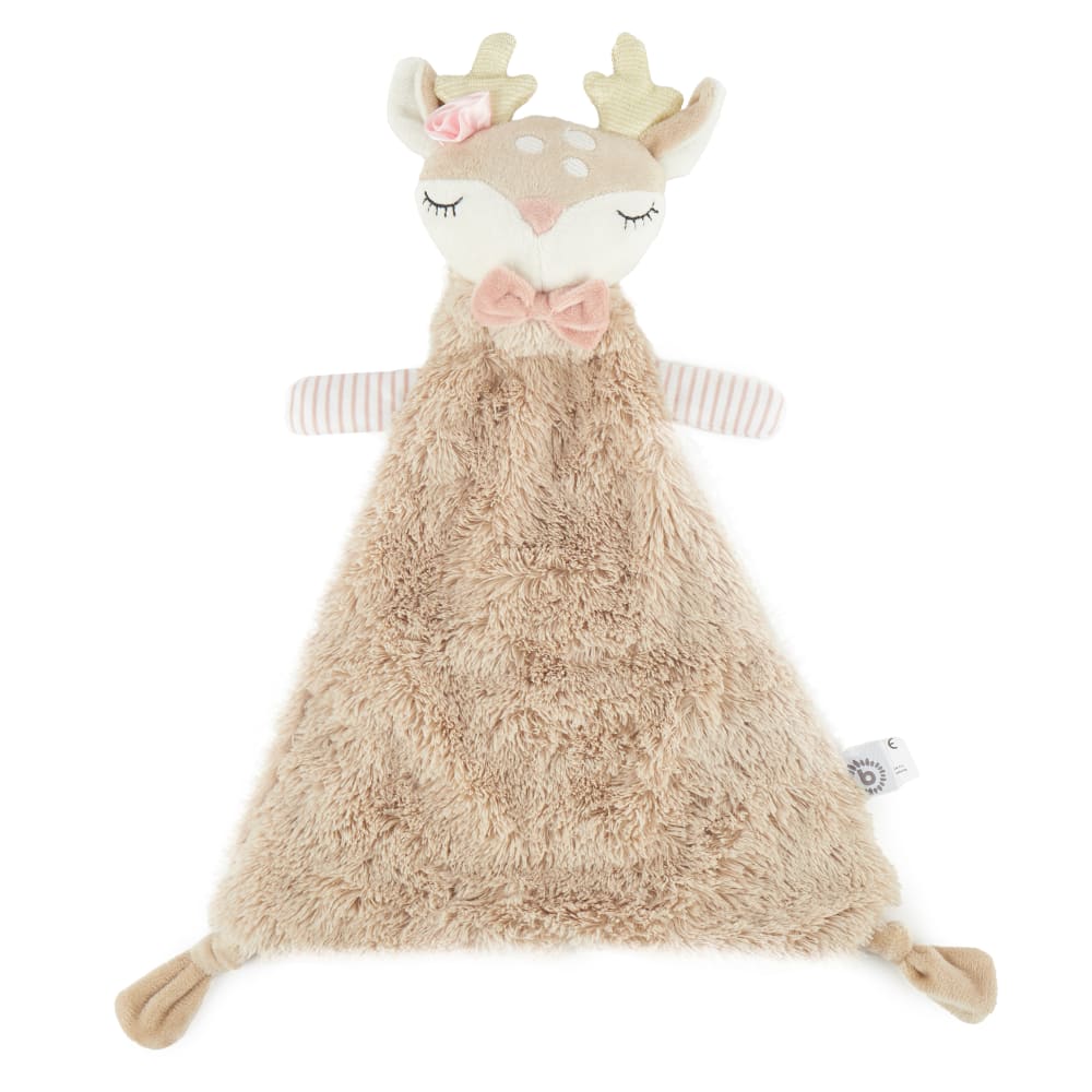 Bieco Schmusetuch Reh Ella Beige Plüsch
