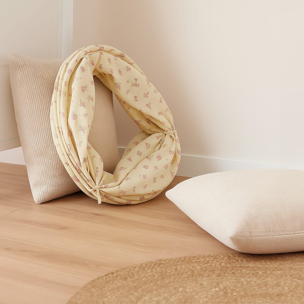 Pop-Up Spieltunnel Vintage Flowers 180x46 cm - Maisons Du Monde