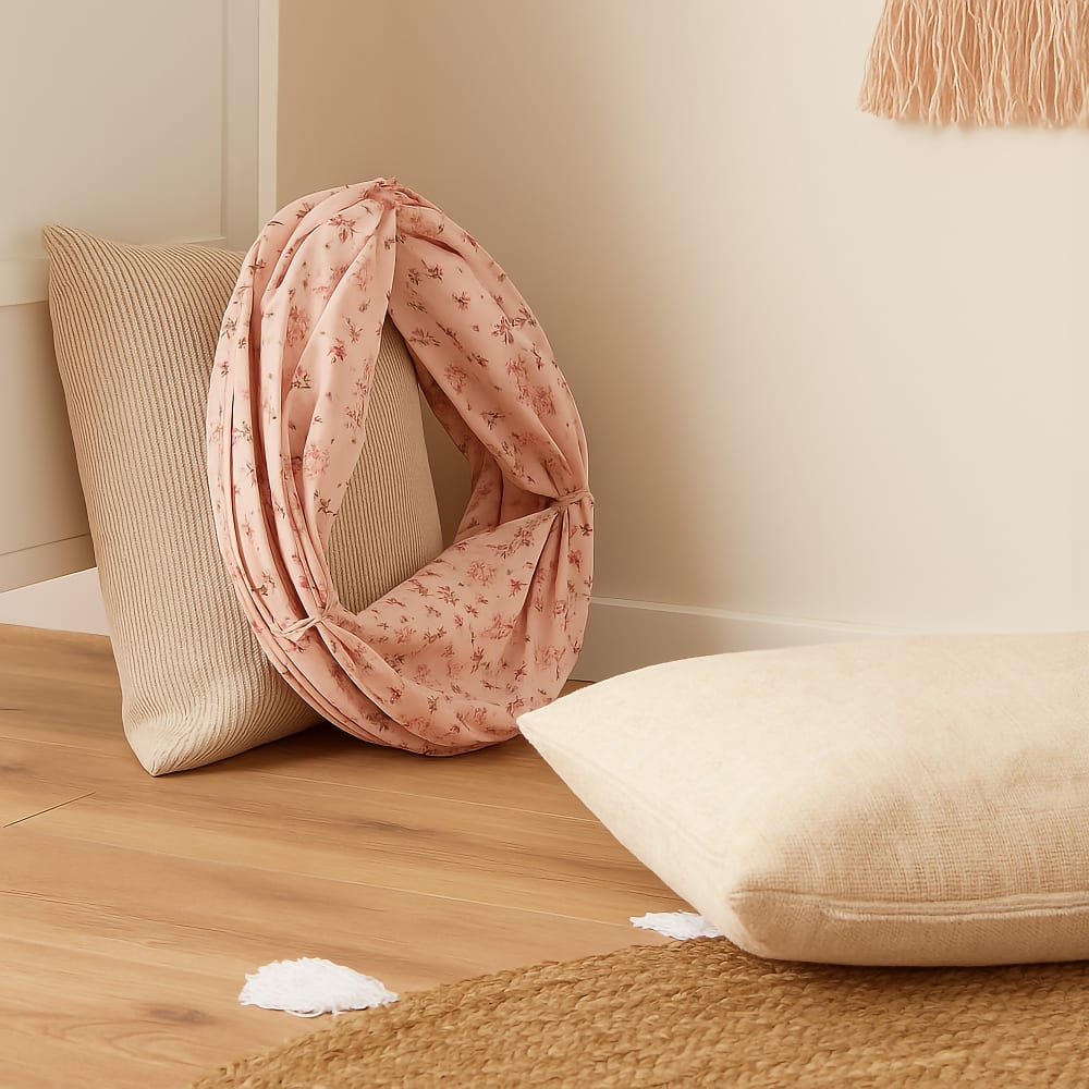 Pop-up Spieltunnel Dreamy Flowers 180 x 46 cm - Maisons Du Monde