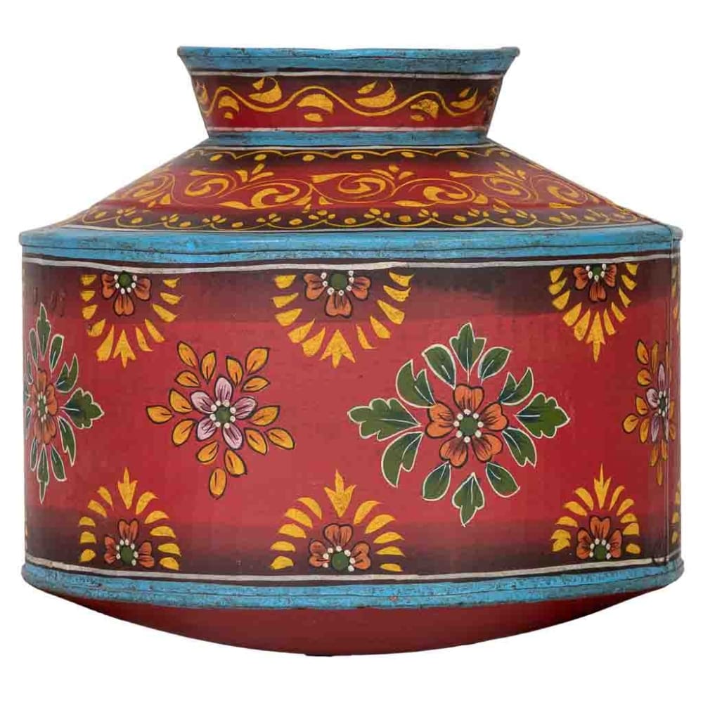 Eisenvase, 32x32x33 cm, mehrfarbig - Maisons Du Monde