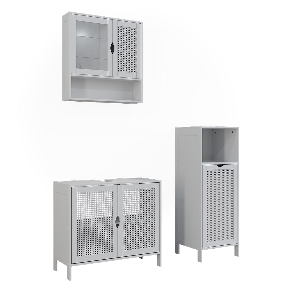 meubles bain 3 pièces
