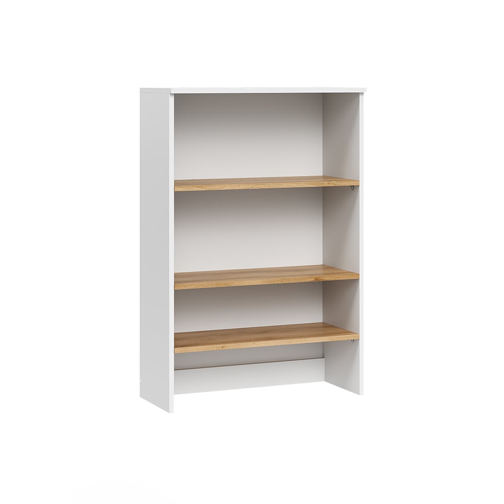 Vicco Badschrank mit offenen Regalen Weiß/Artisan 68x100.4cm style modern Weiß Spanplatte