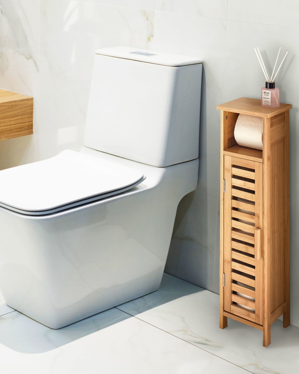 Badezimmerschrank aus Holz 72cm, braun - Maisons Du Monde