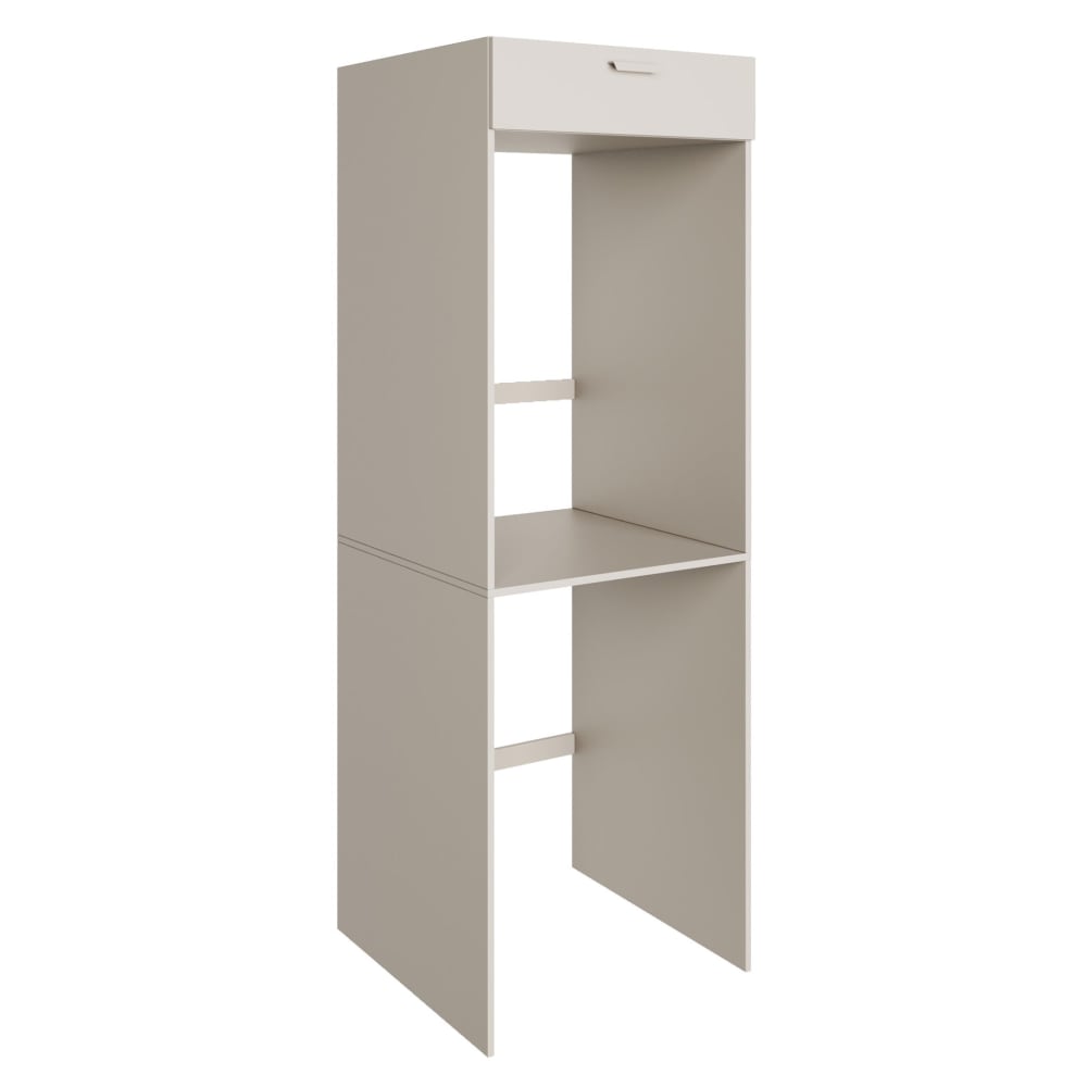 Colonne machine à laver 68 cm 1 appareil gris cachemire