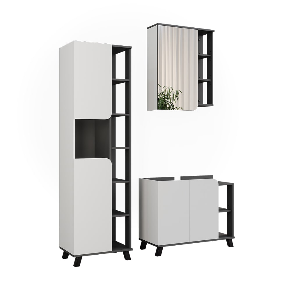 Meubles bain 3 pièces