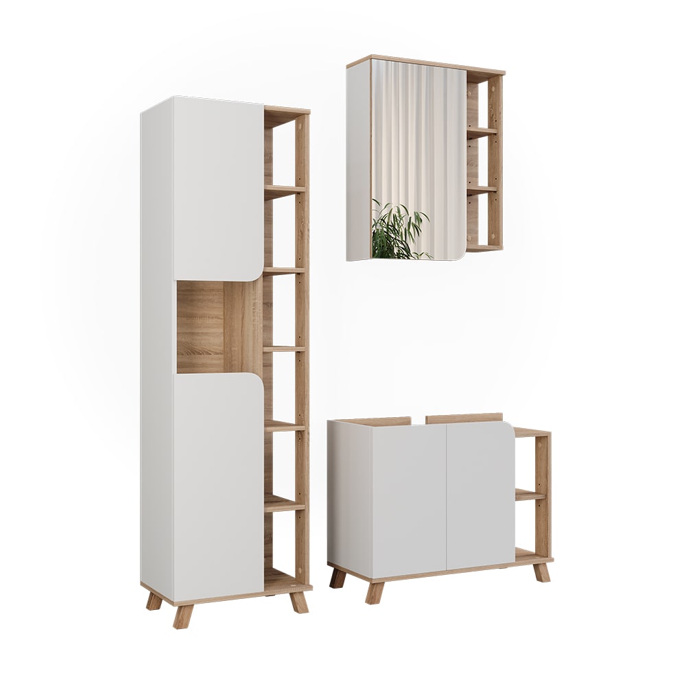 Meubles bain 3 pièces