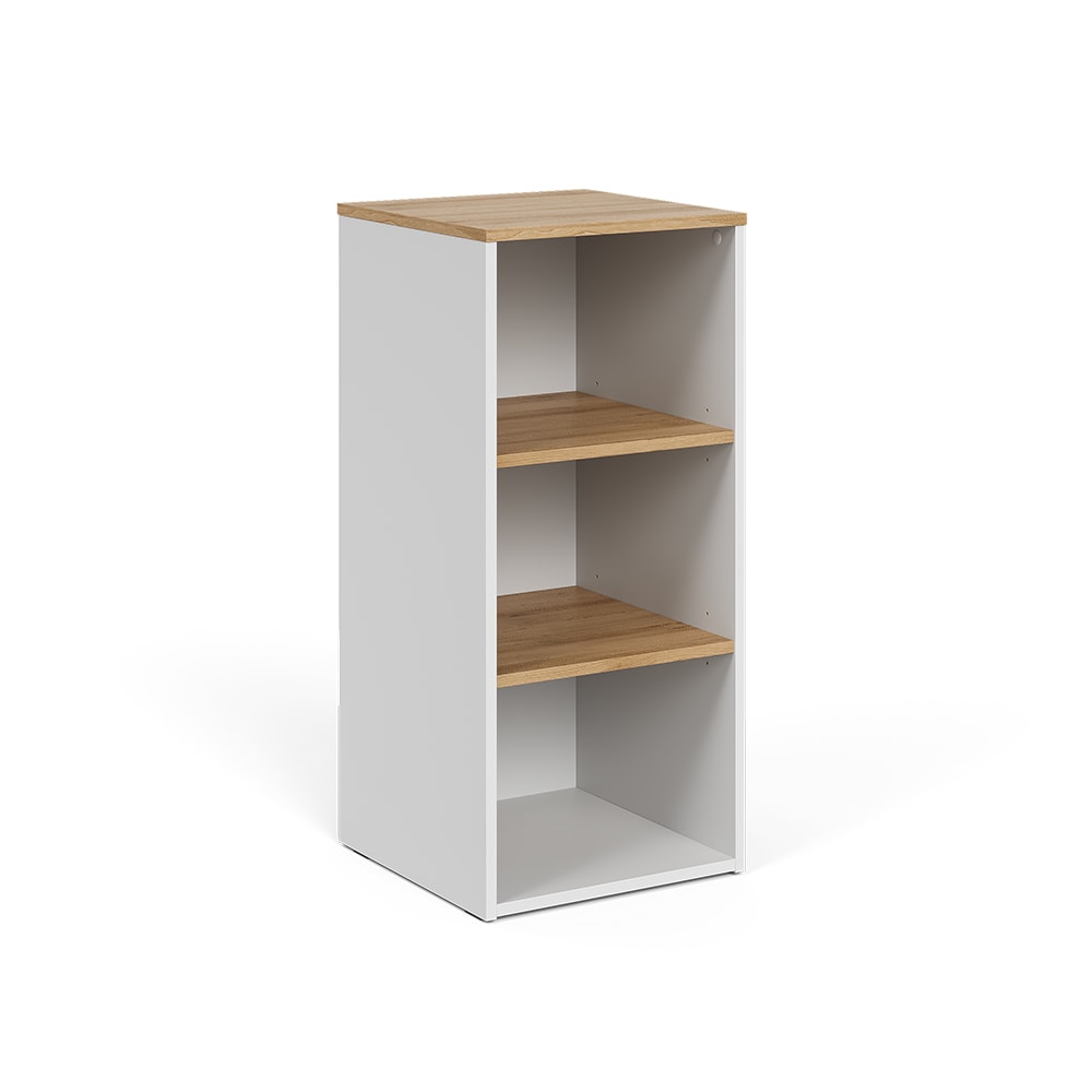 Vicco Midischrank Weiß/Artisan 40.2x88.2cm style modern Weiß Spanplatte