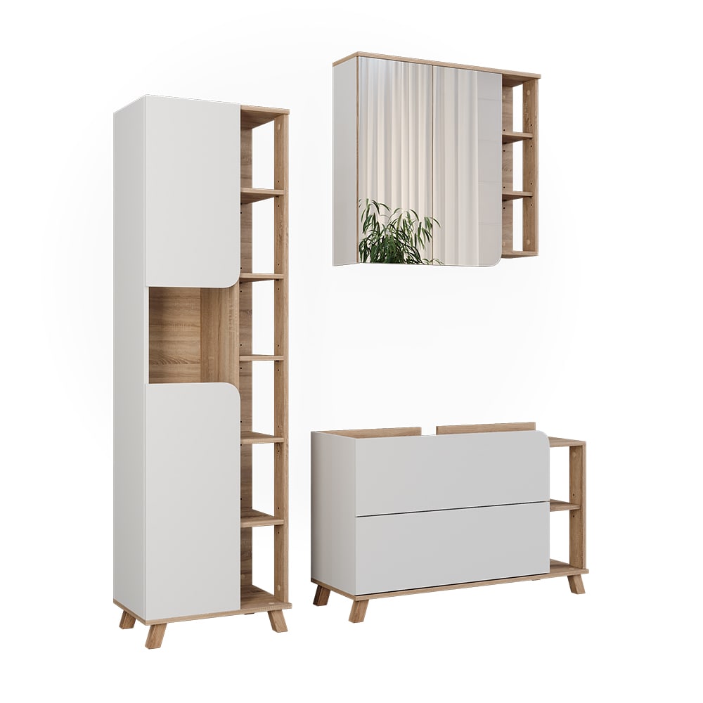 Meubles bain 3 pièces