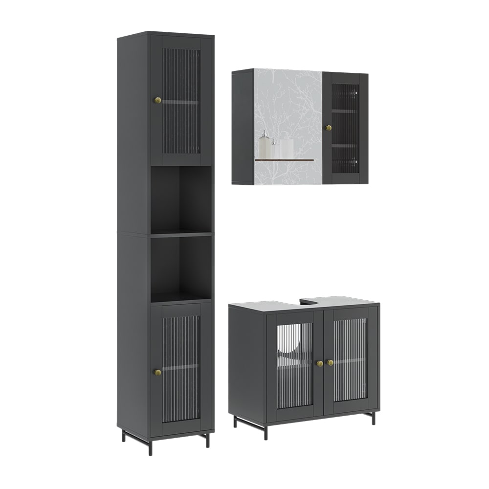 3 pièces avec armoire