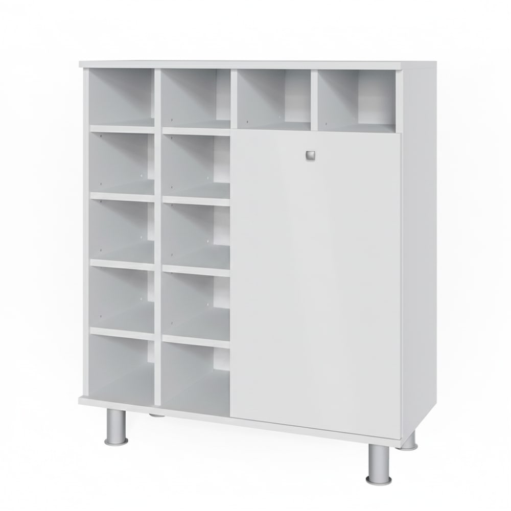 Vicco Badschrank, Weiß 78.4 x 91.6cm style modern Weiß Spanplatte