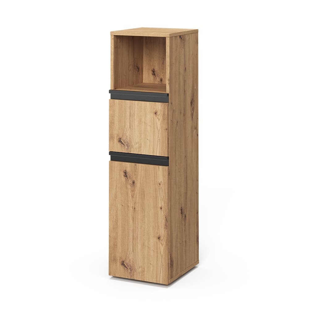Vicco Midischrank mit Schublade Artisan 30x112.6cm style modern Braun Spanplatte