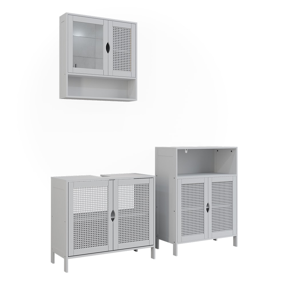 meubles bain 3 pièces