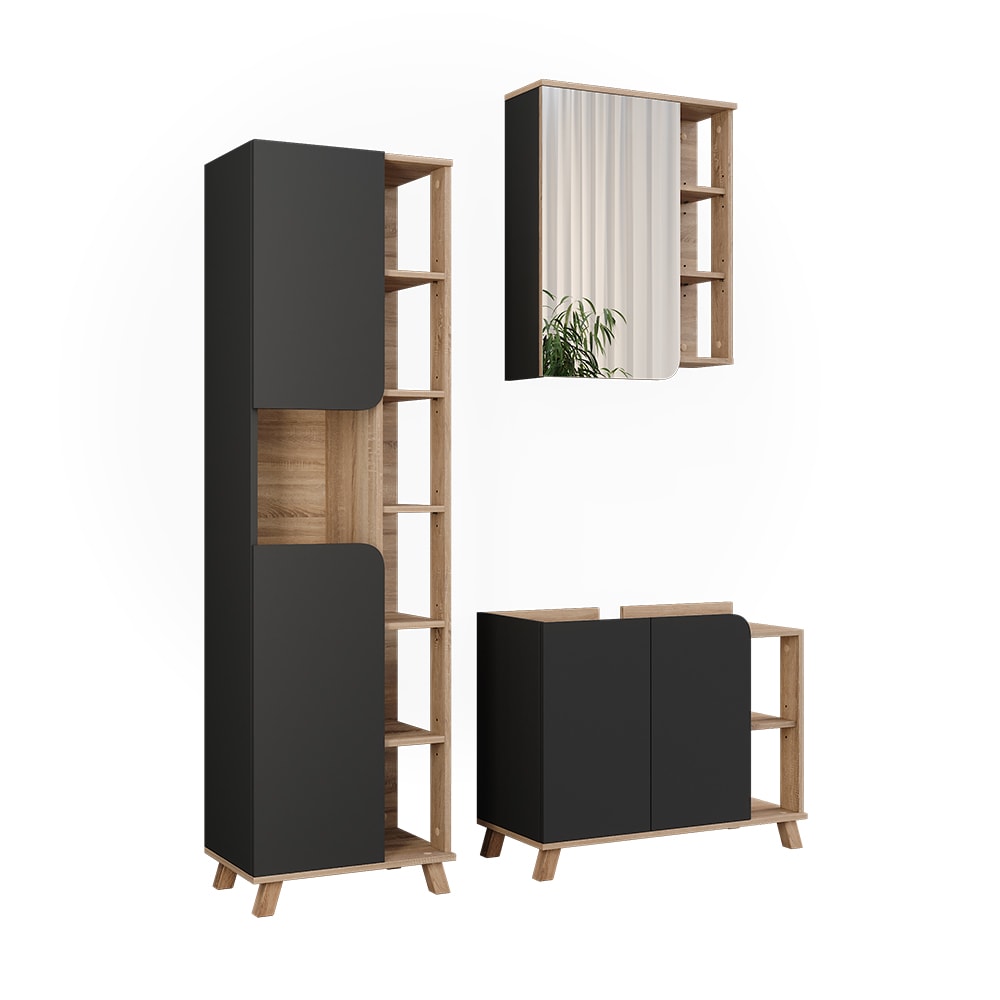 Meubles bain 3 pièces