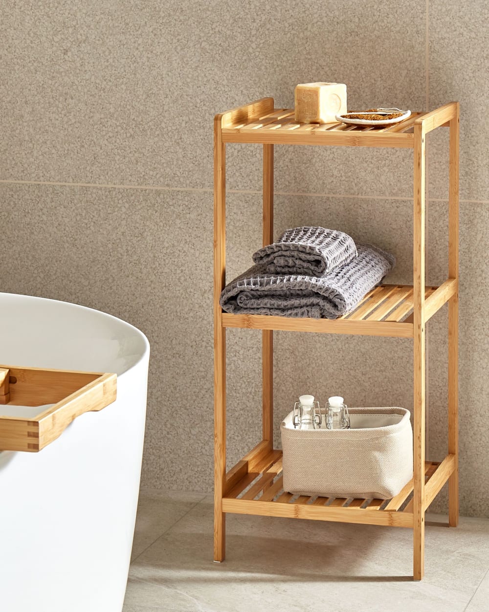 Regal Bambusholz Hellbraun - Maisons Du Monde