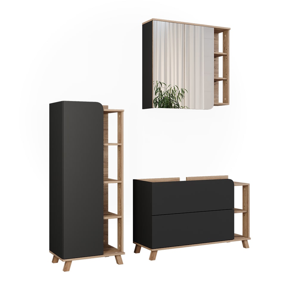 Meubles bain 3 pièces