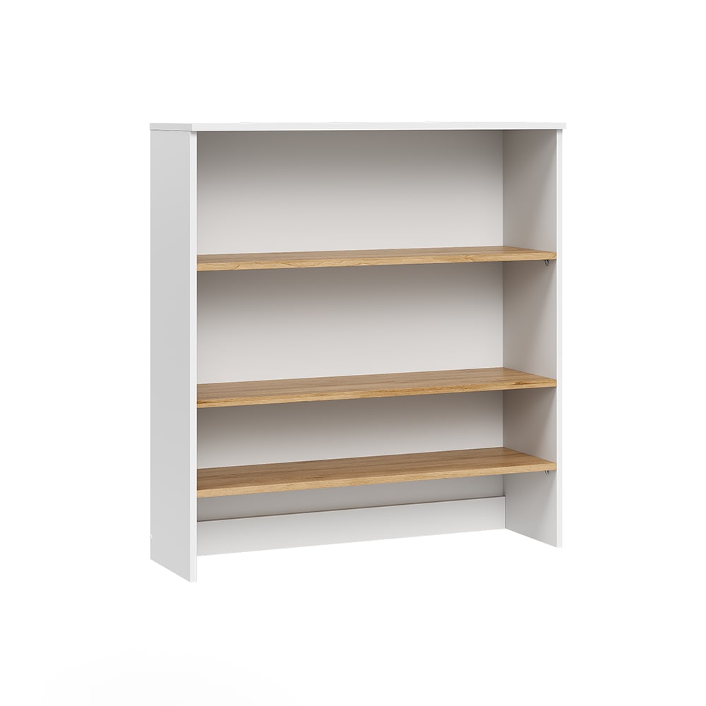Vicco Badschrank mit offenen Regalen Weiß/Artisan 93.6x100.4cm style modern Weiß Spanplatte