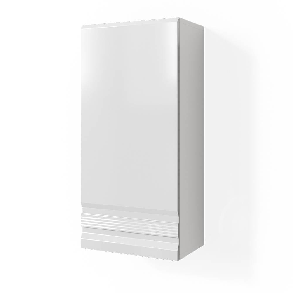 Vicco Badschrank, Weiß 77 x 36.4cm style modern Weiß Spanplatte