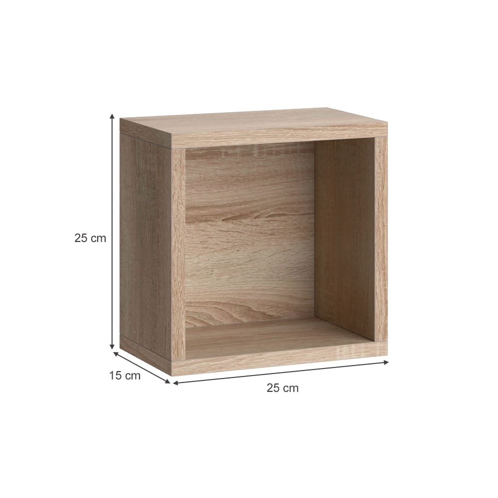 Wandregal 2er Set Sonoma 25x25cm - Maisons Du Monde