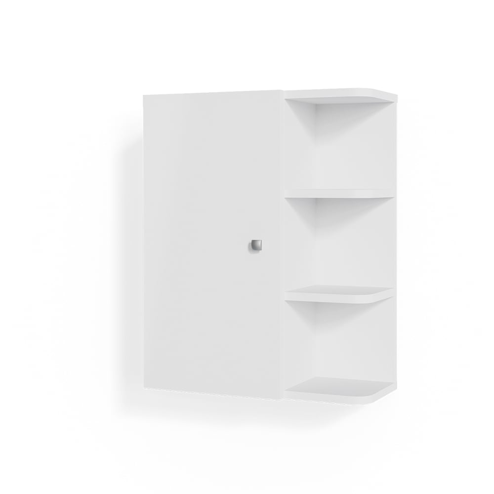 Vicco Badschrank, Weiß 47.2 x 59.2cm style modern Weiß Spanplatte