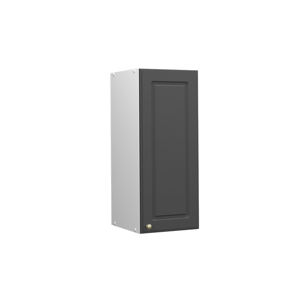 Vicco Badschrank, Anthrazit-Gold 30 x 72cm style modern Grau Spanplatte