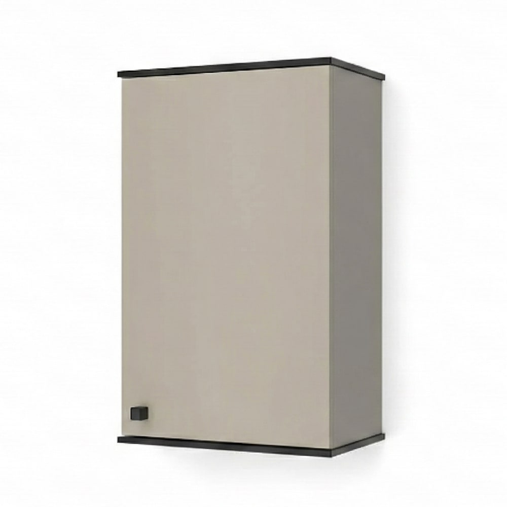 Vicco Badschrank, Greige 37 x 60 cm style modern Taupe Spanplatte