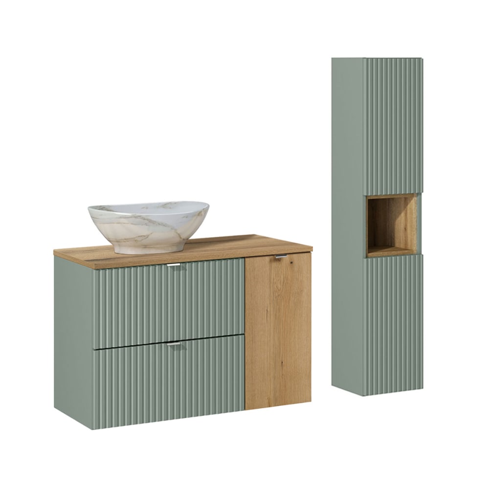 Ensemble meuble vasque - 90cm