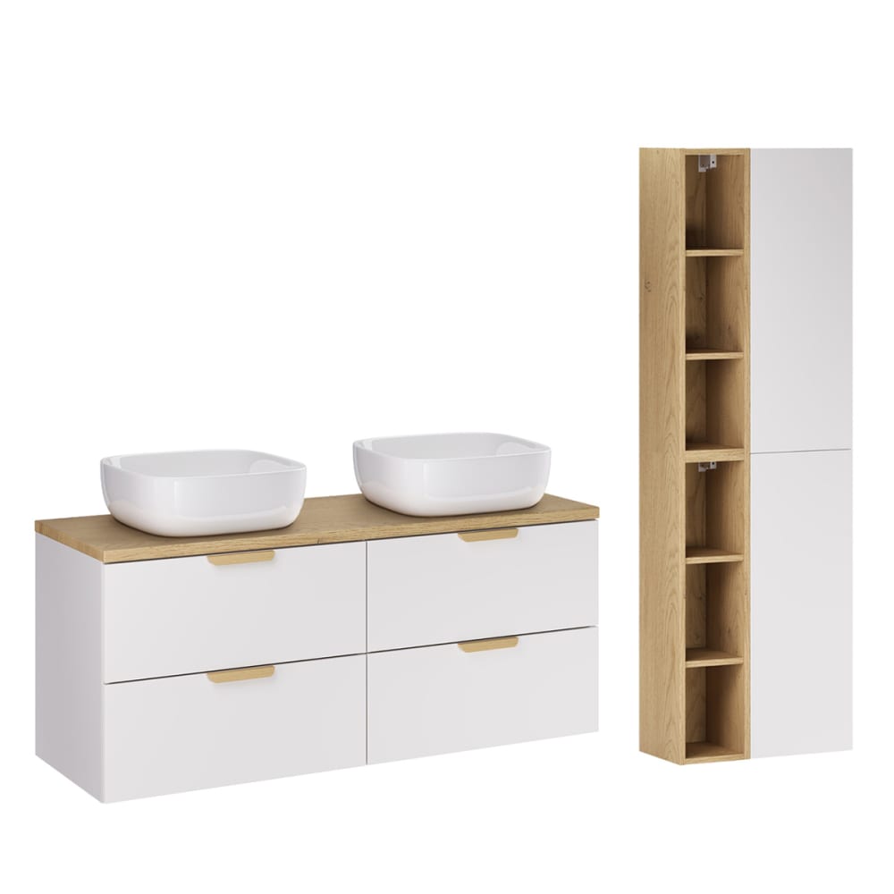 Ensemble meuble double - colonne