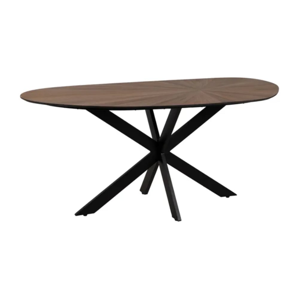 Table à manger avec pied noir 178x80x77cm