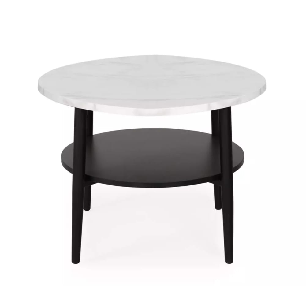 Table basse effet marbre