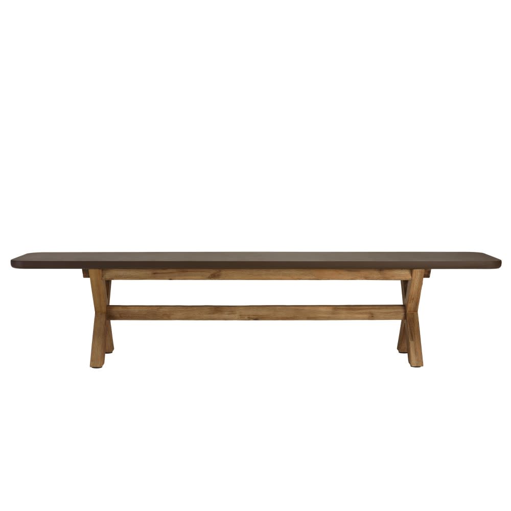 Bank 200 x 40 cm in Betonoptik - Maisons Du Monde