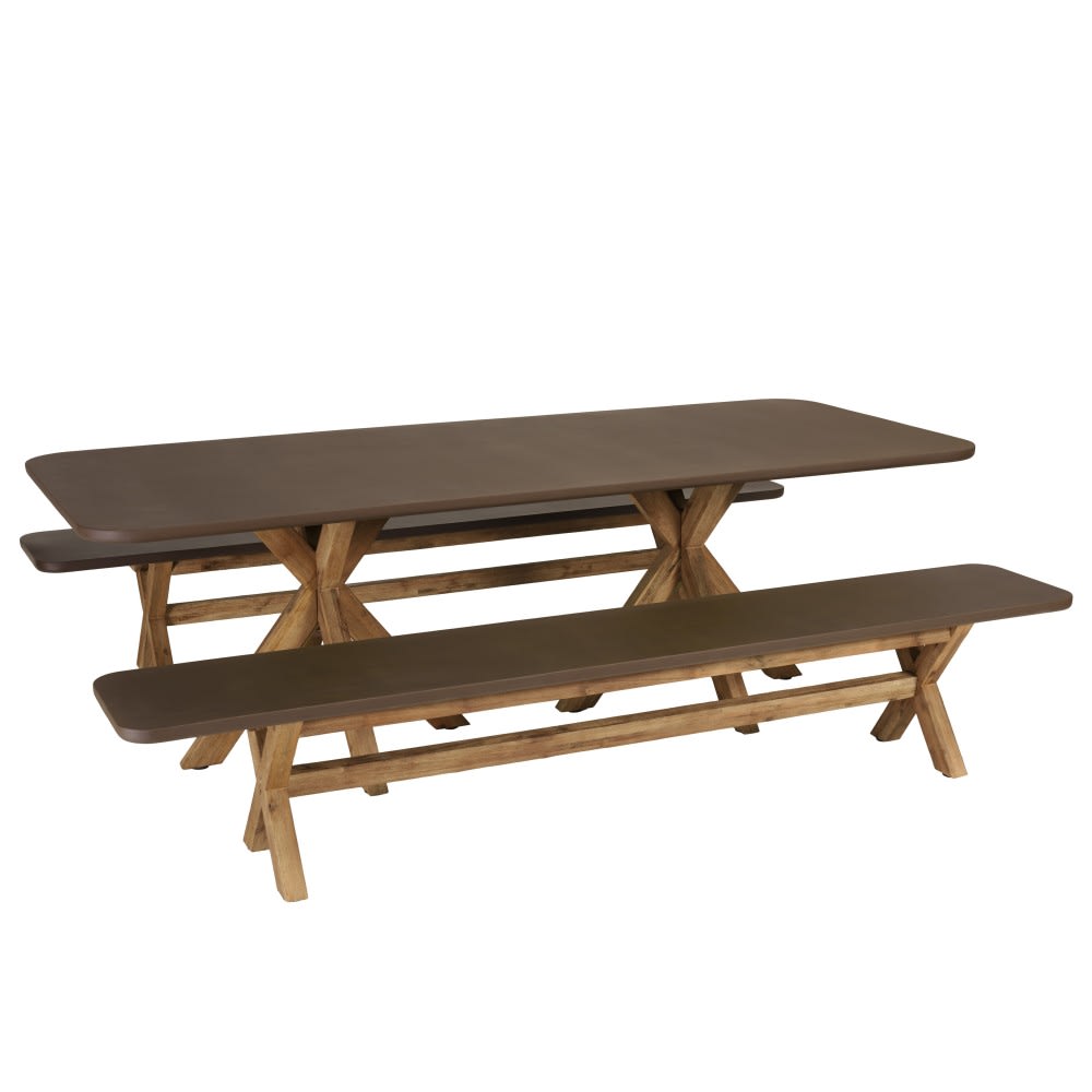 ensemble table et bancs