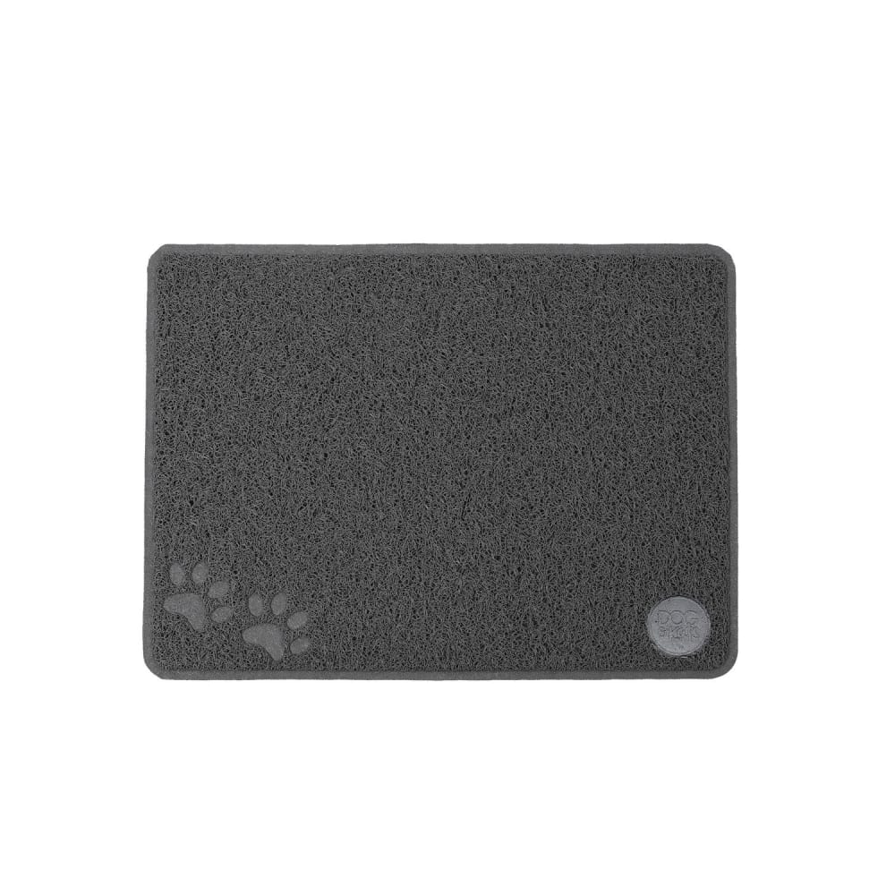 Tapis de litière antidérapant et anti-poussière Gris foncé