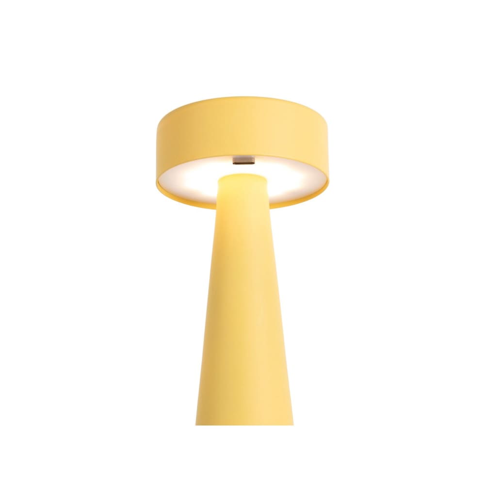 Lampe de table mini led jaune — vue 4