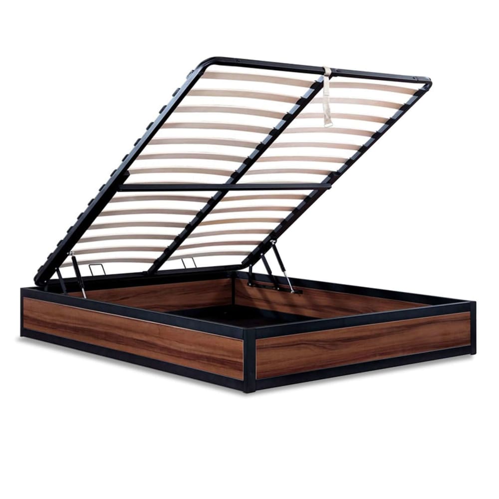 Lit coffre style industriel