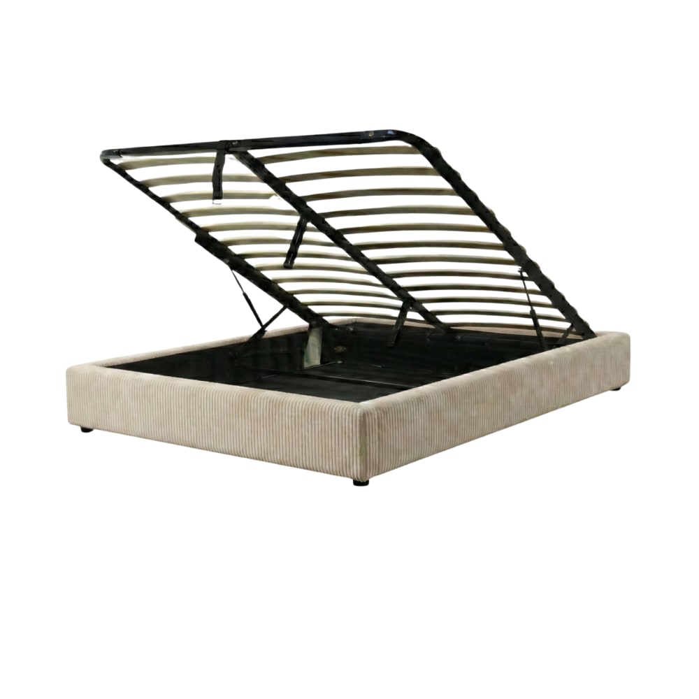 Lit coffre sable design
