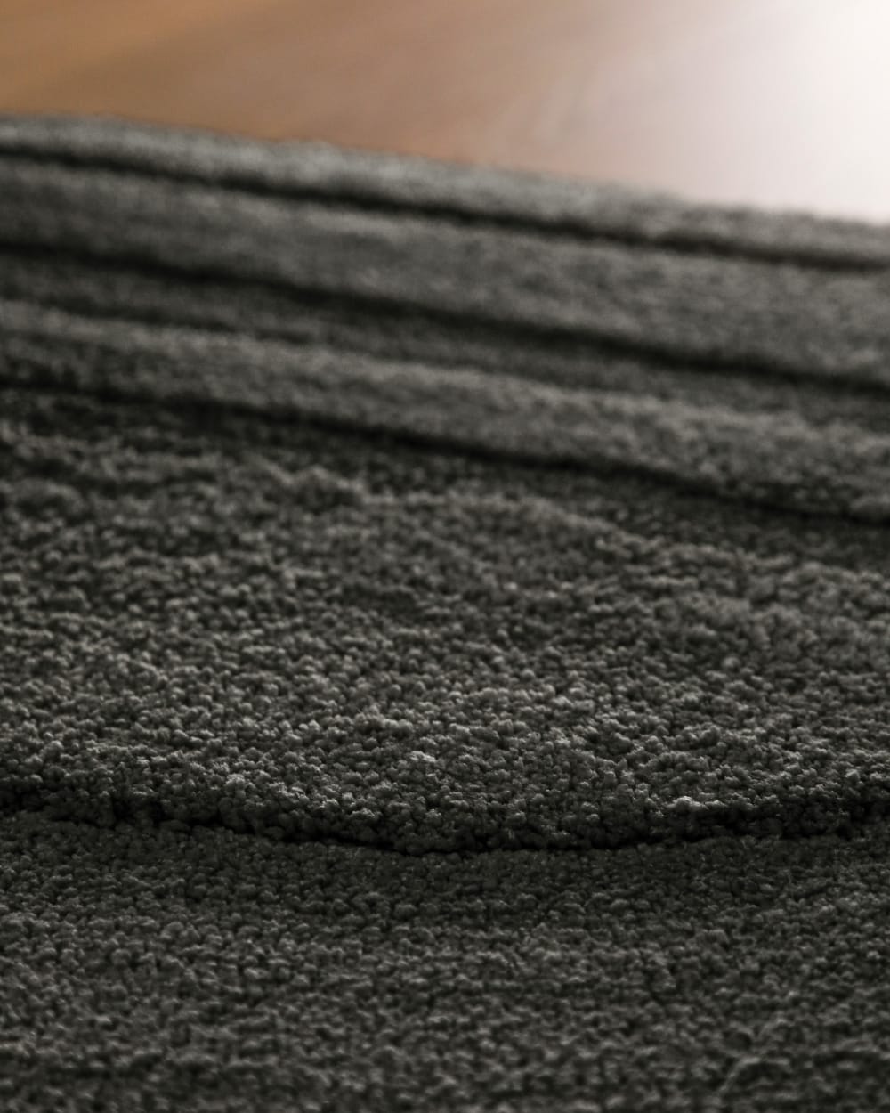 Tapis de bain à relief anthracite 55x65 — vue 4