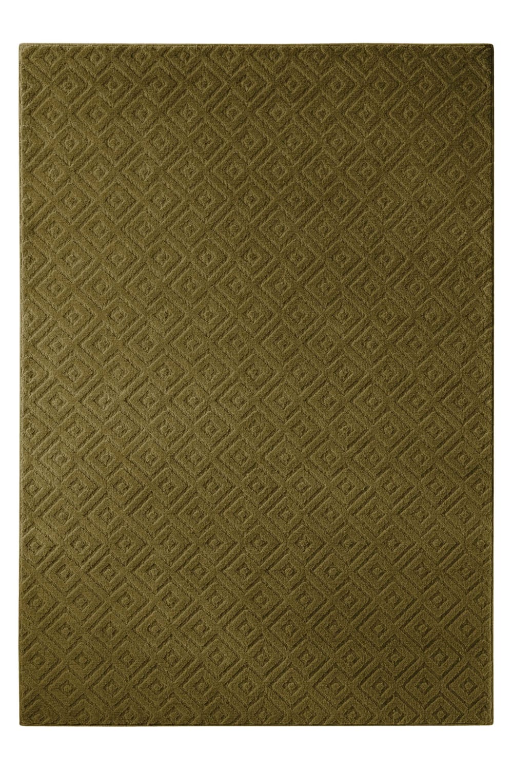 tapis en laine avec relief