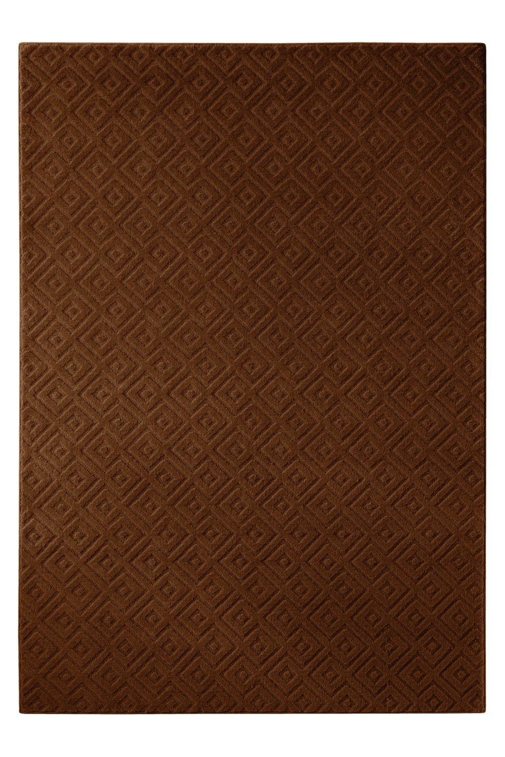 Tapis en laine avec relief