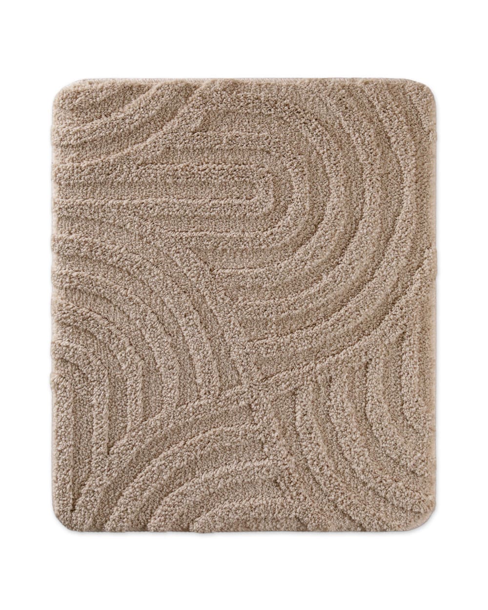 Wecon Home Badematte mit Relief sandbeige 55x65 style modern Öko-Tex Zertifikat - Pes - Polyester