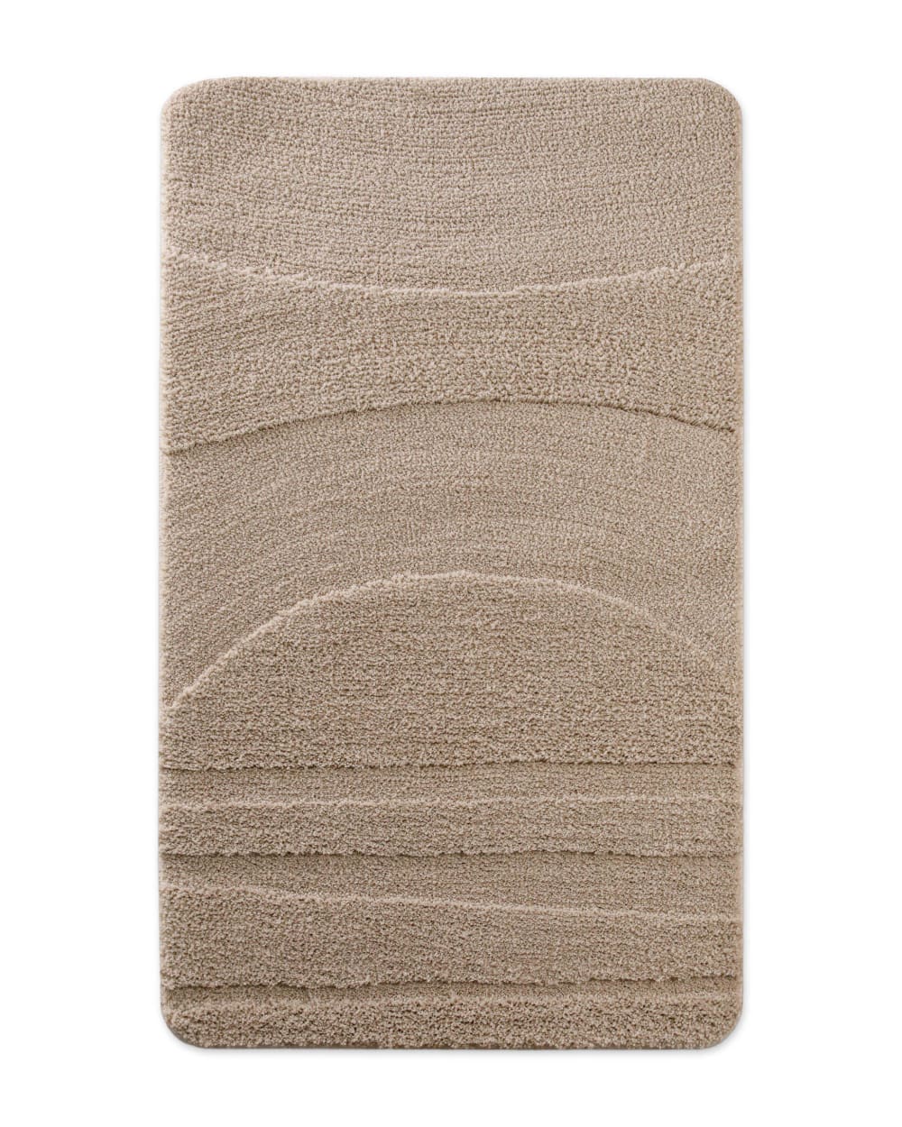 Tapis de bain à relief - sable