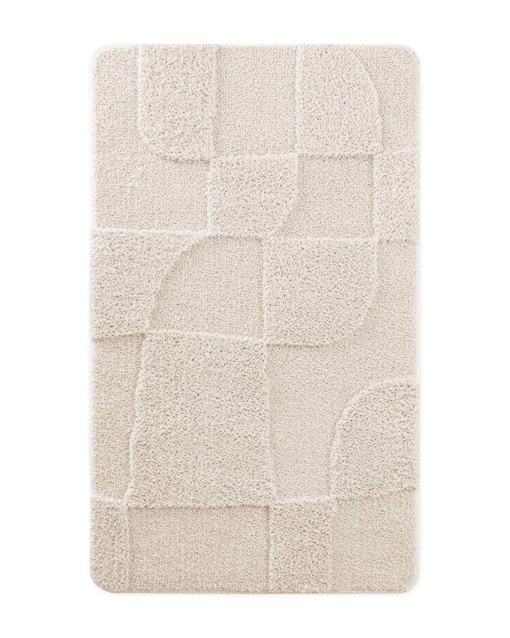 Tapis de bain à relief