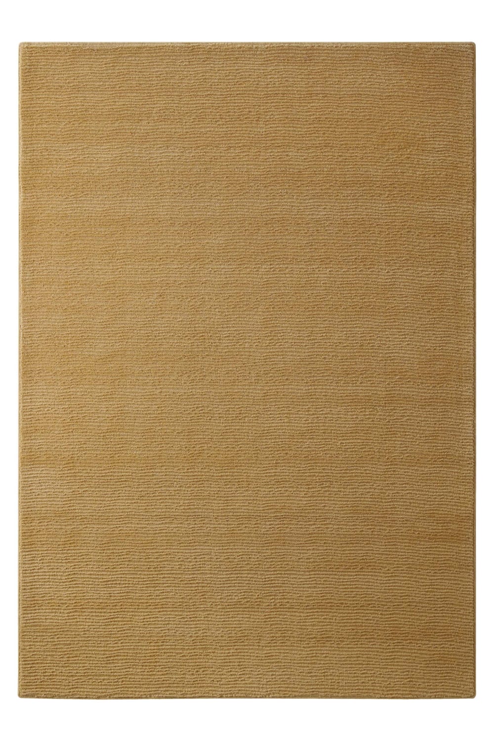 Tapis en laine avec relief - caramel