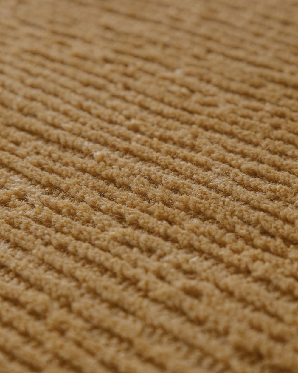 Tapis en laine avec relief caramel 200x300 — vue 4