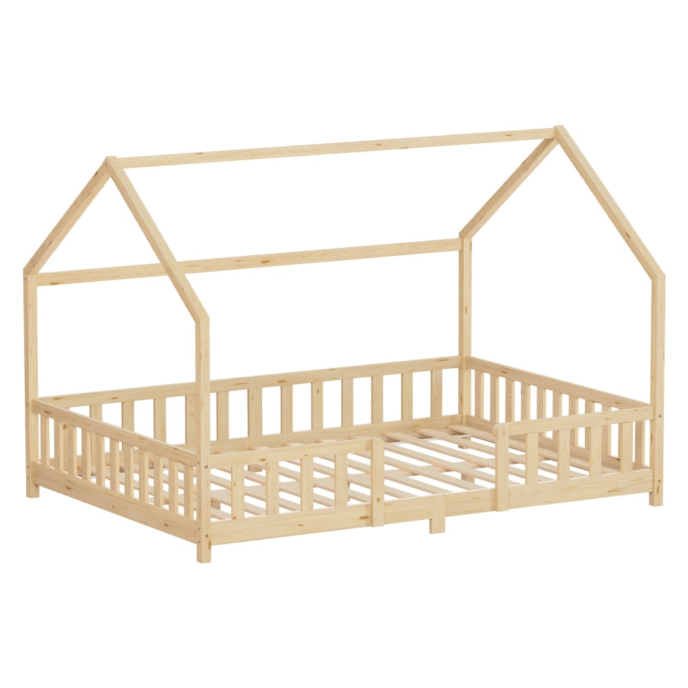 Lit cabane enfant double