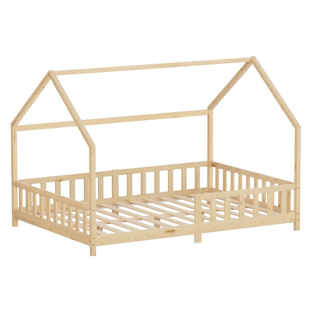 Lit cabane enfant double