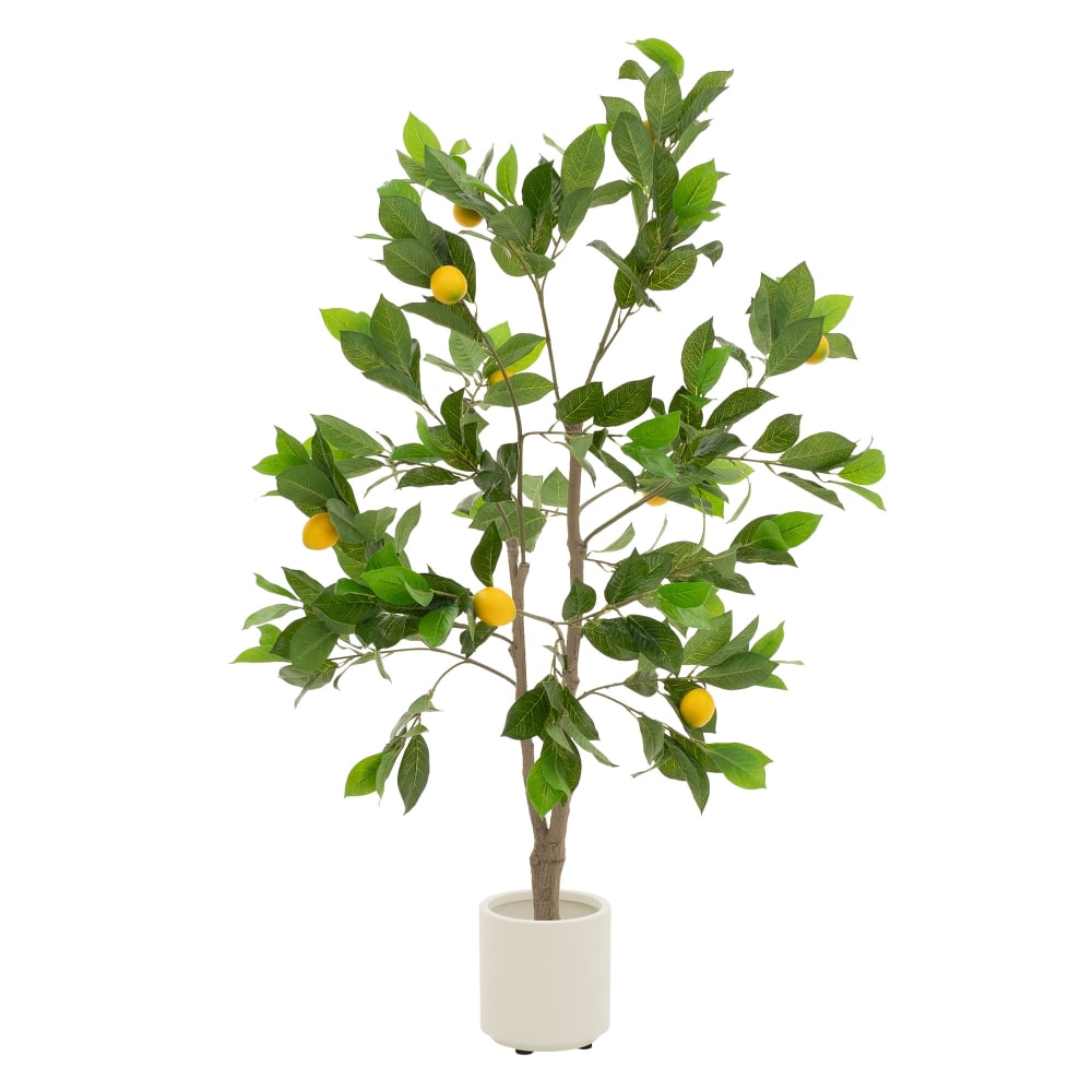 Plante artificielle citronnier - fruits