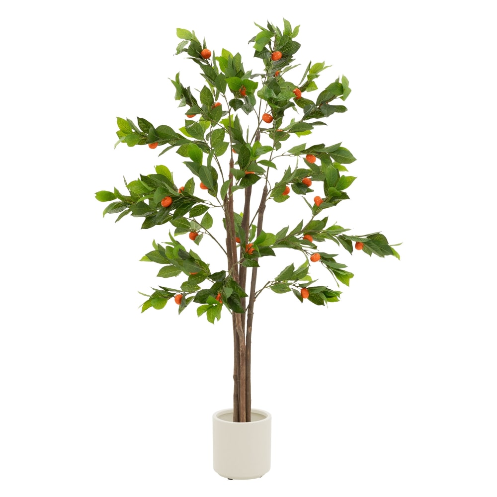 Plante artificielle oranger - fruits